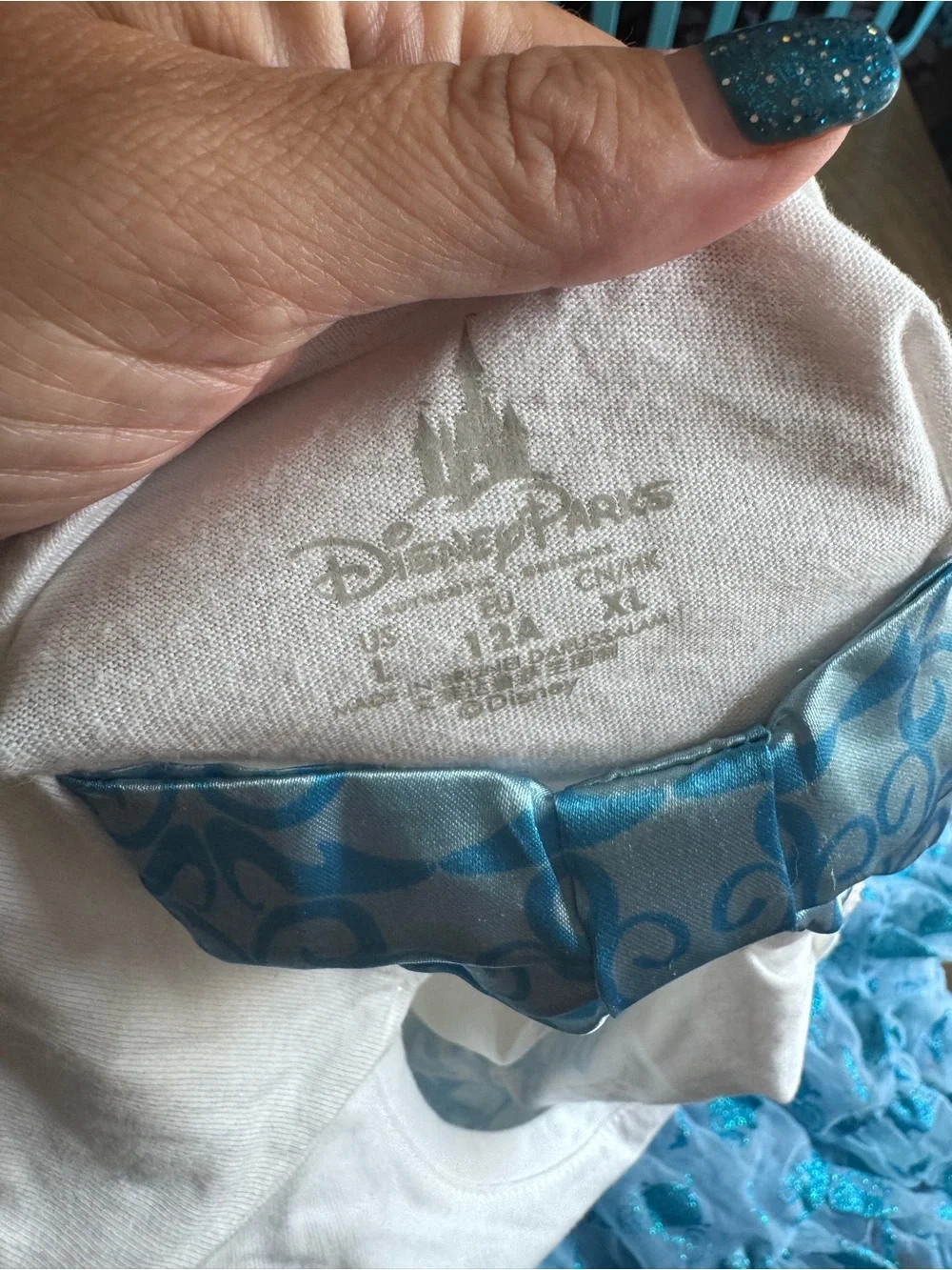 Disney Parks Cinderella Girls Outfit - Skirt Med Top Lg NWT -